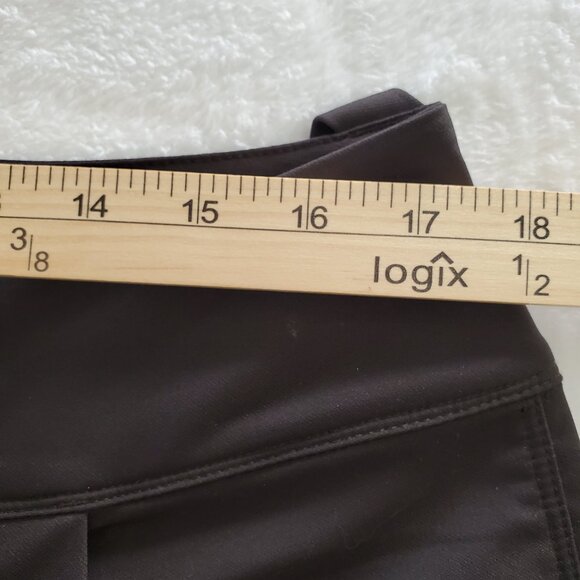 Nau Chocolate Brown Stretch Pants Activewear Hike Outdoor Pants Women's Size 14 - Picture 12 of 16